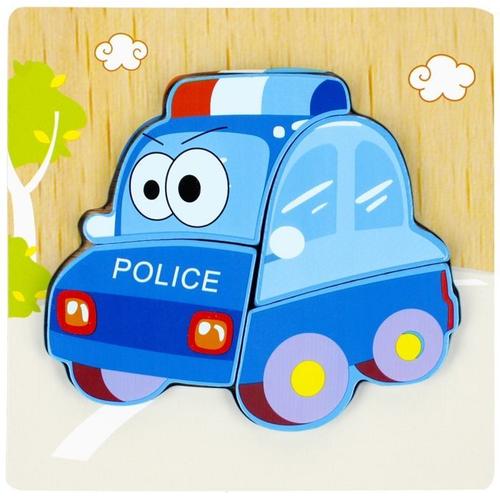 Puzzle En Bois Police