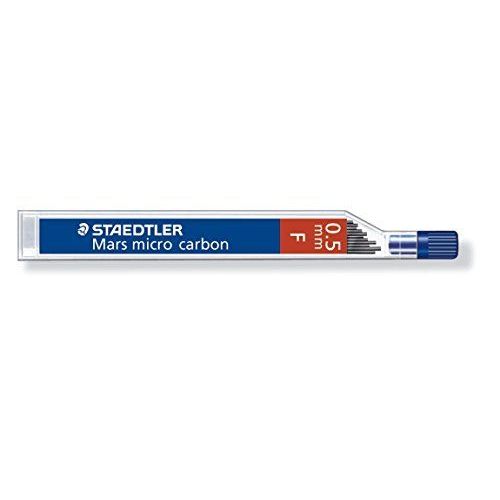 Staedtler Mars Micro Carbon - Mine De Crayon - F - 0.5 Mm - Pack De 12 - Pour P/N: 77505, 779 05-2, 779 05-3, 779 05-9