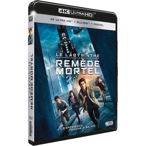 Le Labyrinthe : Le Remède Mortel - 4k Ultra Hd + Blu-Ray + Digital Hd