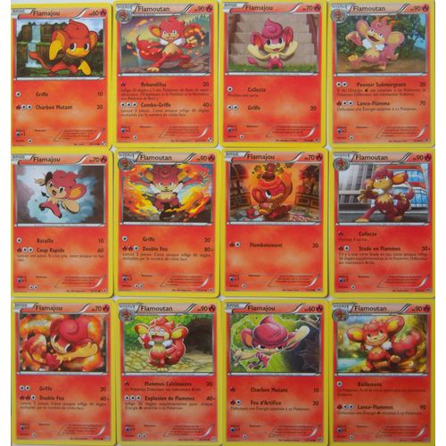 Lot De 6 Flamajou Et 6 Flamoutan