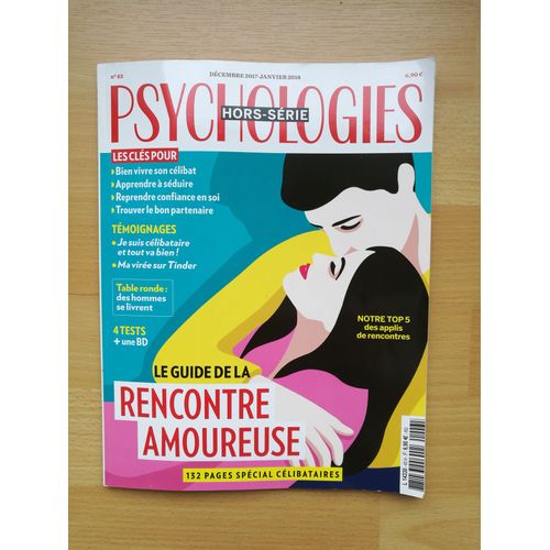 Revue Psychologies Magazine Hors Série Rencontre Amoureuse