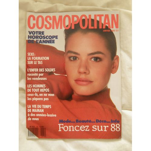Cosmopolitan / N 170 / Janvier 1988 / Sexe : La Formation Sur Le Tas