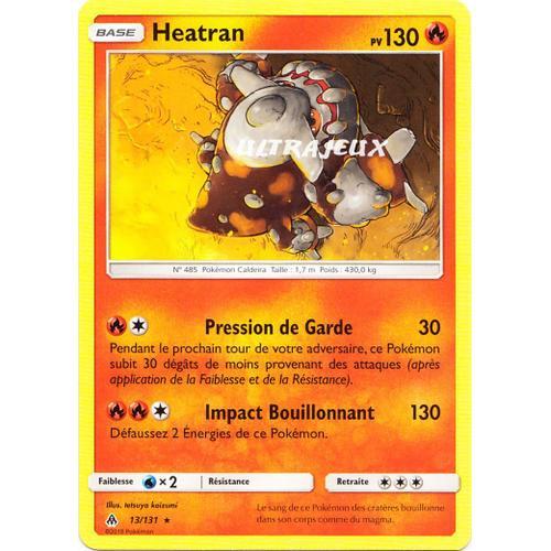 Pokémon - 13/131 - Heatran - Sl6 - Soleil Et Lune - Lumière Interdite - Rare