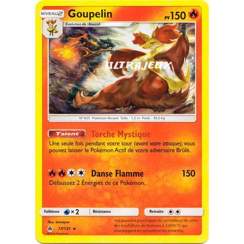 Pokémon - 17/131 - Goupelin - Sl6 - Soleil Et Lune - Lumière Interdite - Holo Rare
