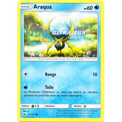 Pokémon - 32/131 - Araqua - Sl6 - Soleil Et Lune - Lumière Interdite - Commune