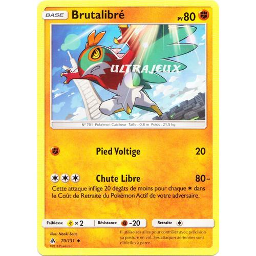 Pokémon - 70/131 - Brutalibré - Sl6 - Soleil Et Lune - Lumière Interdite - Peu Commune