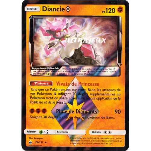 Pokémon - 74/131 - Sl6 - Soleil Et Lune - Lumière Interdite - Diancie - Prisme