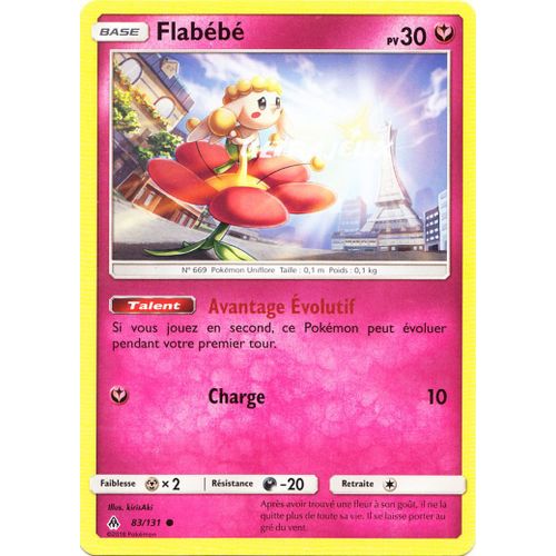 Pokémon - 83/131 - Sl6 - Soleil Et Lune - Lumière Interdite - Flabébé - Commune