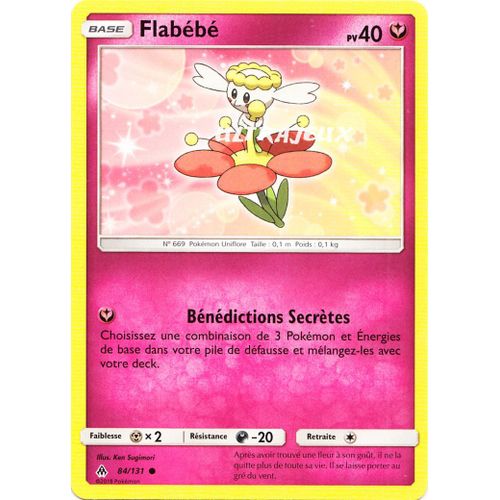Pokémon - 84/131 - Flabébé - Sl6 - Soleil Et Lune - Lumière Interdite - Commune
