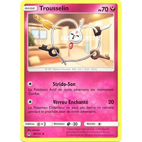 Pokémon - 89/131 - Trousselin - Sl6 - Soleil Et Lune - Lumière Interdite - Peu Commune