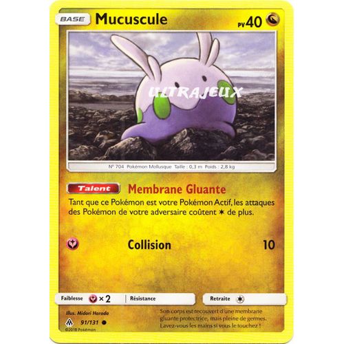 Pokémon - 91/131 - Mucuscule - Sl6 - Soleil Et Lune - Lumière Interdite - Commune