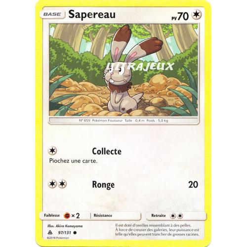 Pokémon - 97/131 - Sapereau - Sl6 - Soleil Et Lune - Lumière Interdite - Commune