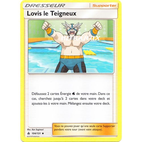 Pokémon - 104/131 - Sl6 - Soleil Et Lune - Lumière Interdite - Lovis Le Teigneux - Peu Commune