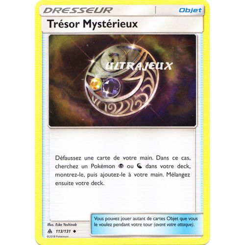 Pokémon - 113/131 - Trésor Mystérieux - Sl6 - Soleil Et Lune - Lumière Interdite - Peu Commune