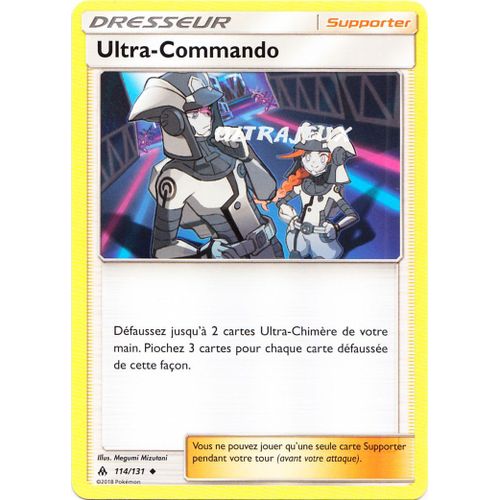 Pokémon - 114/131 - Ulltra-Commando - Sl6 - Soleil Et Lune - Lumière Interdite - Peu Commune