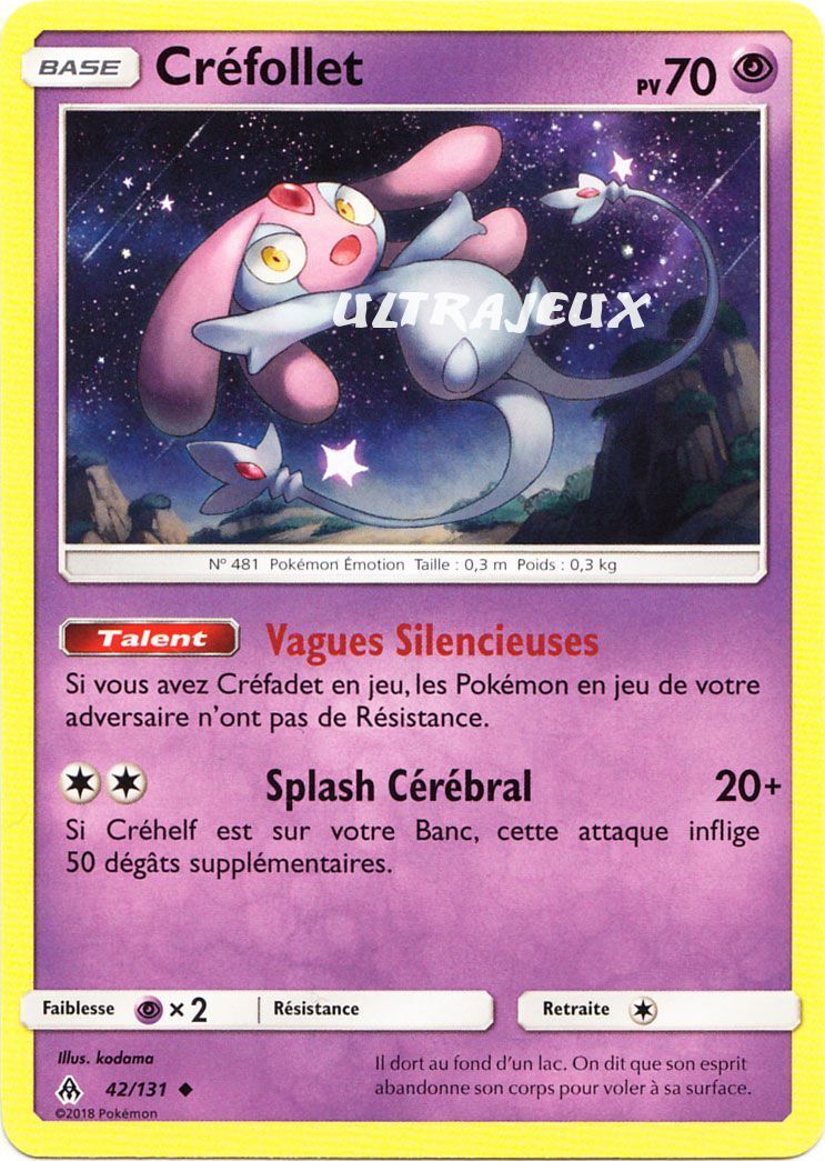 Comment Attraper Crefollet Dans Pokemon Diamant Crefollet X d’occasion | Plus que 4 à -75%