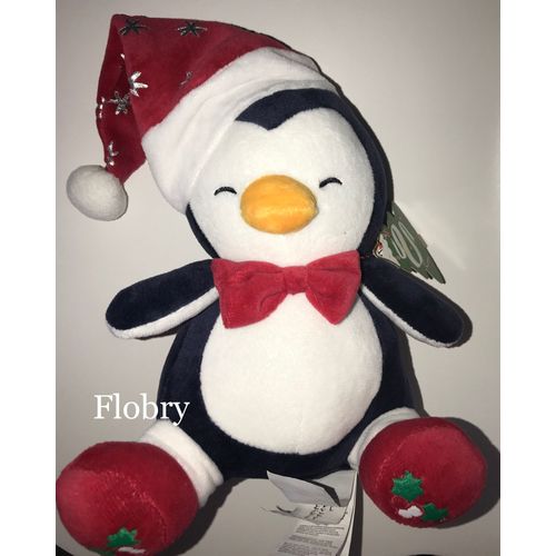 Doudou Pingouin Edgar Sergent Major Les Pyjamas Reveurs Peluche Jouet Bebe Noel