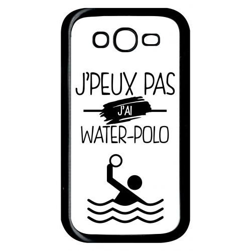 Coque Galaxy Grand Prime Duos Tv - J Peux Pas J Ai Water Polo 1 - Noir