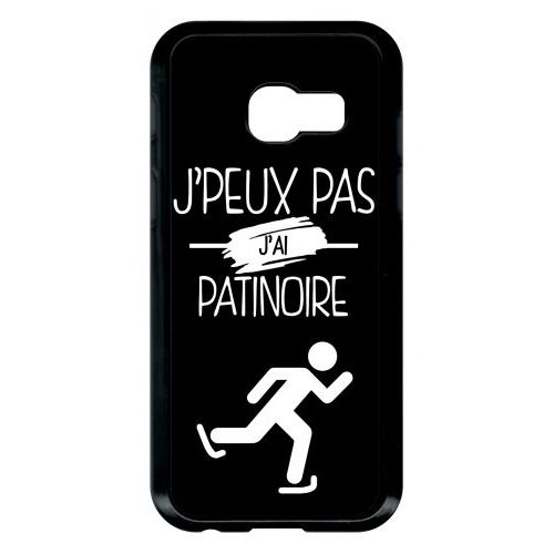 Coque Galaxy A3 (2017) - J Peux Pas J Ai Patinoire 2 - Noir