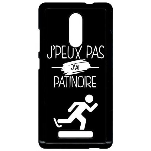 Coque Xiaomi Redmi Note 3 - J Peux Pas J Ai Patinoire 2 - Noir