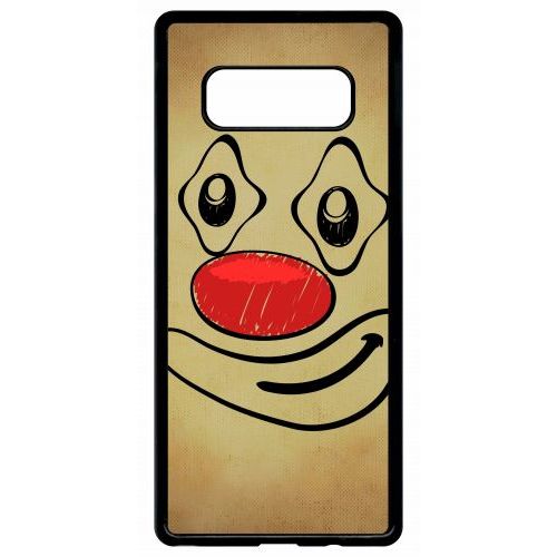 Coque Galaxy Note 8.0 - Smiley Clown Nez Rouge - Noir