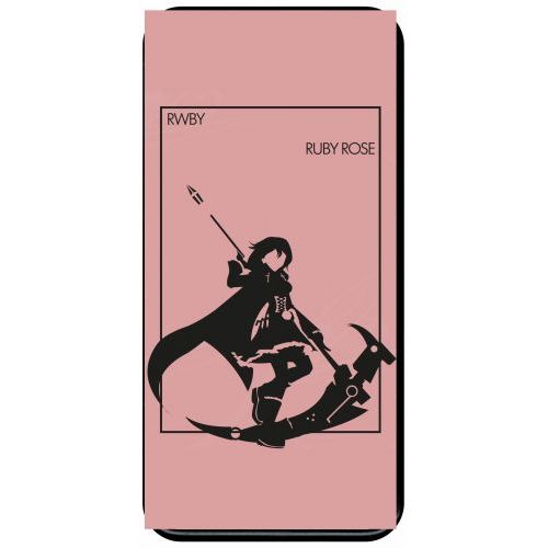 Coque Iphone 8+ - Rwby Rose - Noir