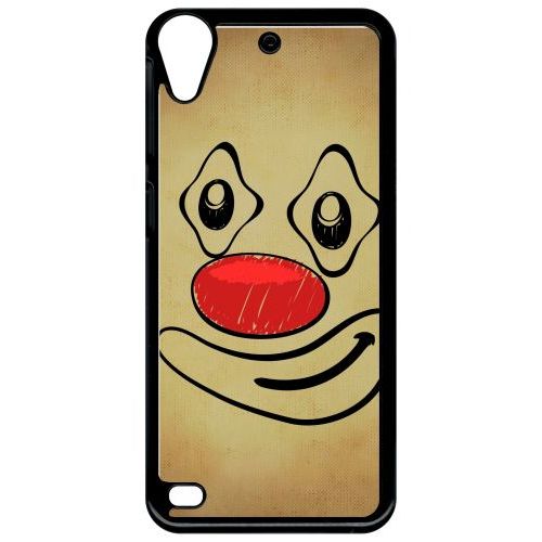 Coque Htc Desire 530 - Smiley Clown Nez Rouge - Noir