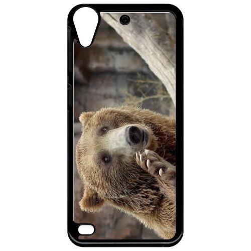 Coque Htc Desire 530 - Gros Ours Brun - Noir