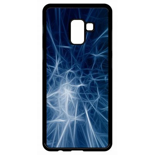 Coque Galaxy A8+ (2018) - Nebuleux - Noir