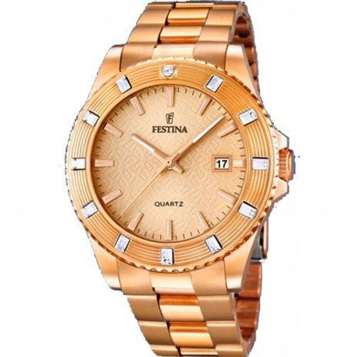 Festina Montre Femme Analogique - Quartz - Acier Inoxydable Uf16787/2