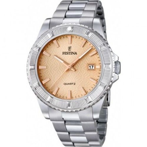 Festina Montre Femme Analogique - Quartz - Acier Inoxydable Uf16684/2