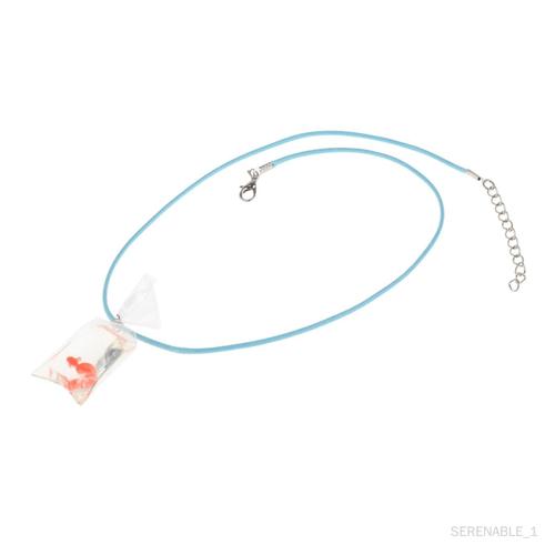 4 Petit Poisson Rouge Forme Collier Pendentif Collier Unique Charmant Bijoux En Résine Cadeaux Vêtements Accessoires Pour Fête Anniversaire Filles