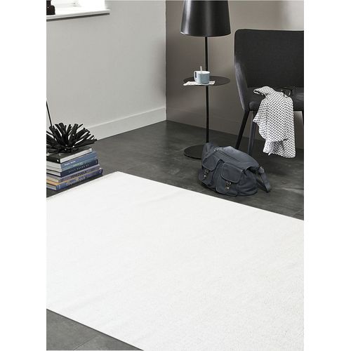 Tapis Pour Couloir Tiss Baya Ibay Blanc 80 X 150 Cm Tapis De Salon Moderne Design Par Unamourdetapis