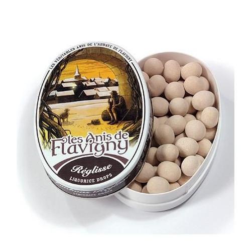 12x Boites 50g Reglisse - Bonbon Anis - Anis De Flavigny