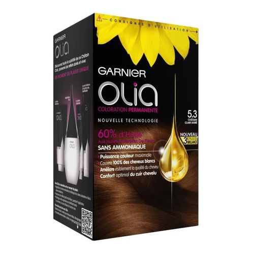Garnier Coloration Olia Chatain Clair Dore 5.3 