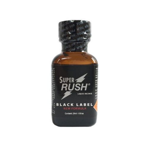 Poppers Maxi Super Rush Black Label 25 Ml - Aphrodisiaque