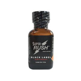 Poppers Maxi Super Rush Black Label 25 Ml - Aphrodisiaque