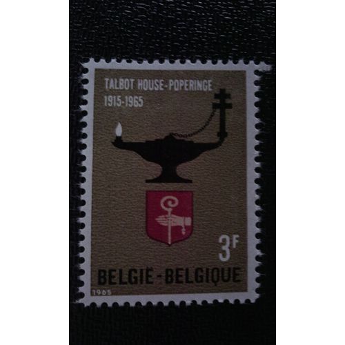 Timbre Belgique Yt 1336 Talbot-Maison 1965