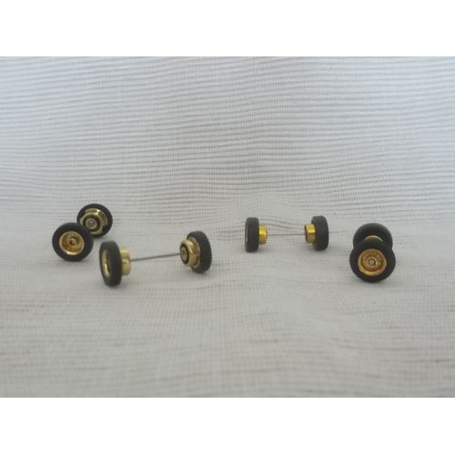 Lot Essieux, Roues Et Pneus Camions N° 3 Ho 1/87-Grell