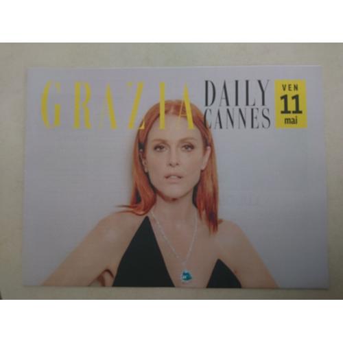 Grazia Daily Cannes Festival - Julianne Moore - 11 Mai 2018