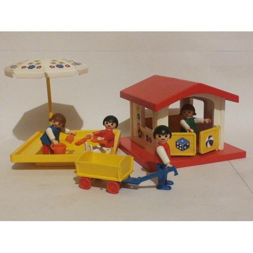 Vintage Playmobil set 3497-Aire de jeux et bac à sable -  France