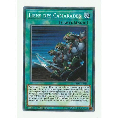 Yu-Gi-Oh! - Sr05-Fr030 - Liens Des Camarades