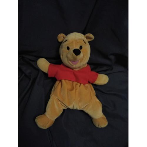 Doudou Winnie Mou Orange Rouge Fisher Price Mattel Disney