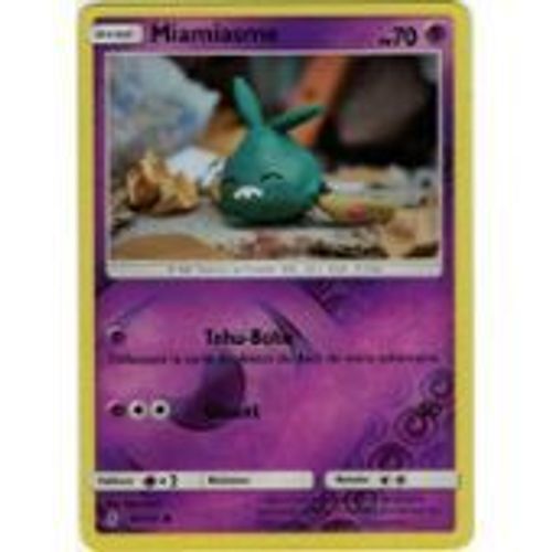 Carte Pokemon Française Miamiasme Reverse 50/ 145 Gardiens Ascendants