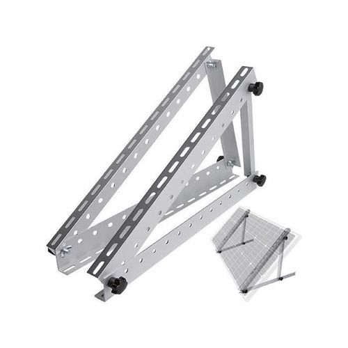 Support réglable en aluminium pour panneau solaire 14,5" / 37 cm