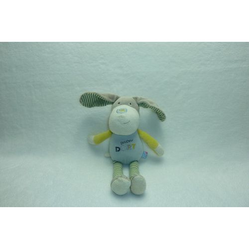 Doudou Chien Peluche Sucre D'Orge