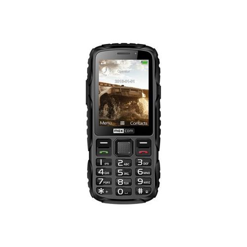 Maxcom Mm920 Negro Móvil Resistente Dual Sim Con Cámara Y Bluetooth