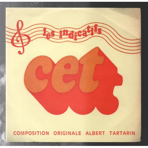 Les Indicatifs Cet (Jazz Symphonique - Valse Lente- Marche - Brodway -Trompettes Trombonnes +4)
