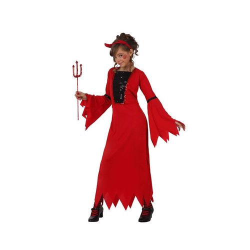 Déguisement De Démon Pour Fille Halloween (Taille 3-4a)