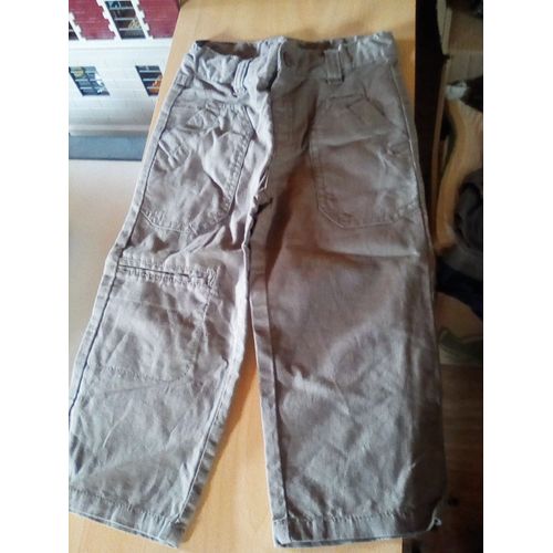 Pantalon Tissus Garçon 24 Mois Marron